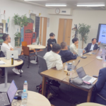 株式会社ニュウジア代表取締役の柏口之宏氏を迎え、生成AIの社会実装について学ぶJGCI勉強会の様子